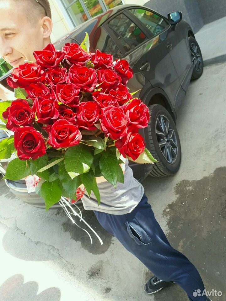 Розы Букеты 101 роза - 4000 тр купить на Зозу.ру - фотография № 9