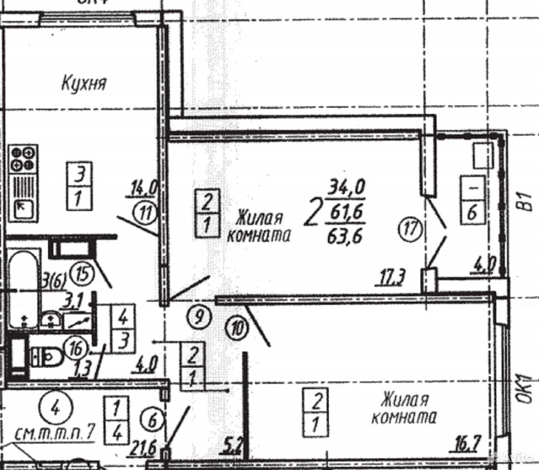 планировка дск 3 комнаты