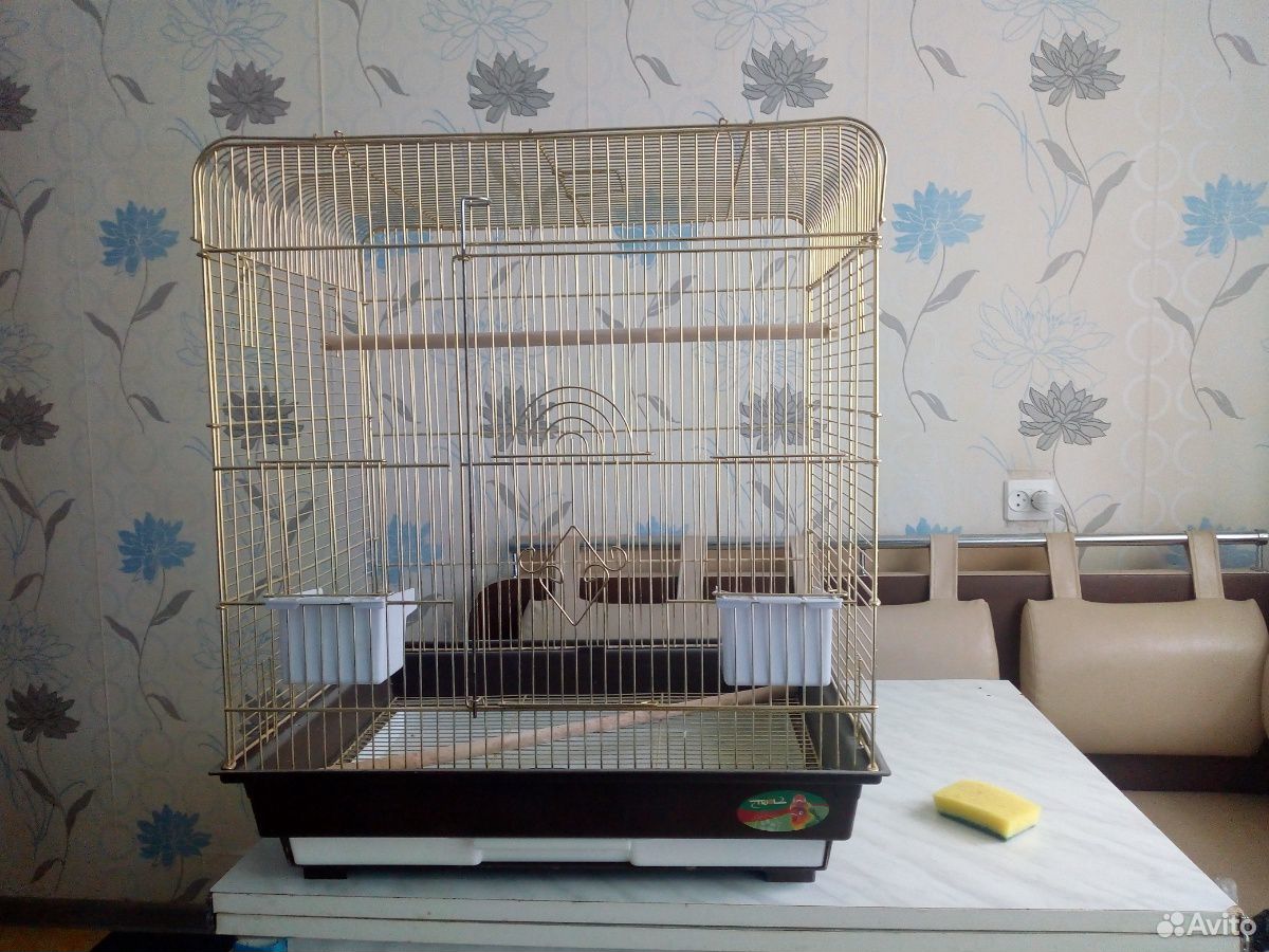 Клетка для попугая, большая купить на Зозу.ру - фотография № 1