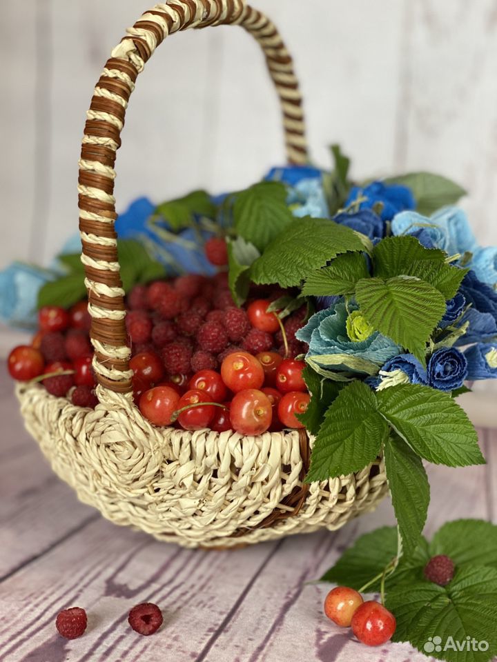Букет из ягод, фруктов, овощей, сухофруктов и съед купить на Зозу.ру - фотография № 2