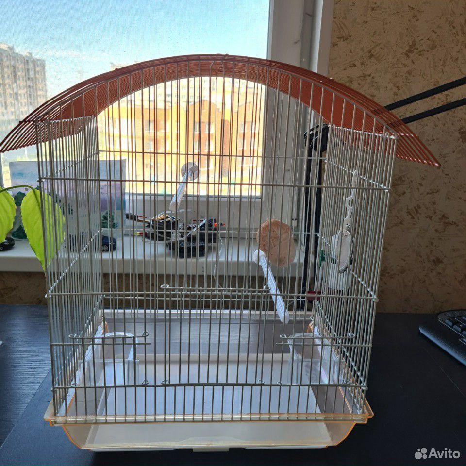 Клетка для птиц (попугая) купить на Зозу.ру - фотография № 1