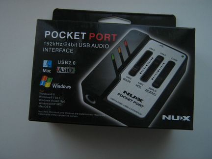 Звуковая карта Nux Pocket port