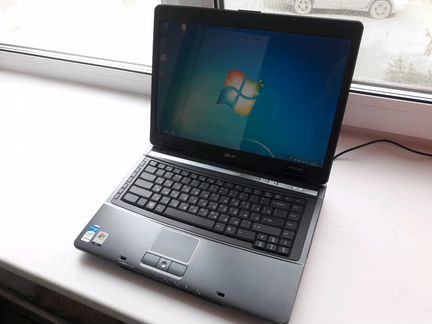 Офисный ноутбук Acer 2ядра 2гб