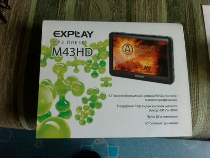 Explay mp3 плеер M43HD