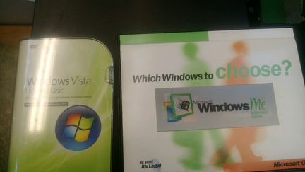 Windows Виста + Windows Me