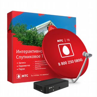 Установка Спутникового тв МТС и Интернета МТС 4G