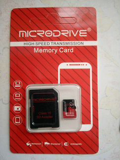 Карта памяти MicroSD на 32 Gb(class 10)