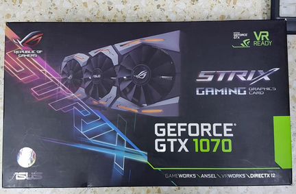 Asus GeForce GTX 1070 strix OC