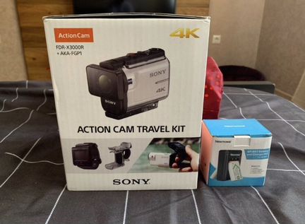 Камера Sony x3000R action cam Travel Kit