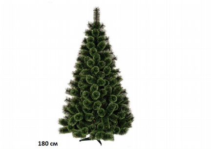 Зеленая елка (сосна) с шишками 180 см