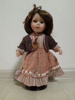 Кукла керамическая коллекционная 35см