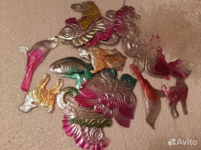 Елочные игрушки,звезда,снегурочка СССР