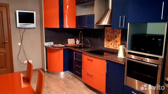 

1-к. квартира, 54 м², 3 кровати