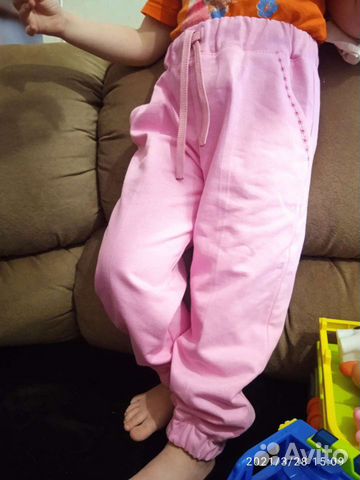 Брюки на девочку