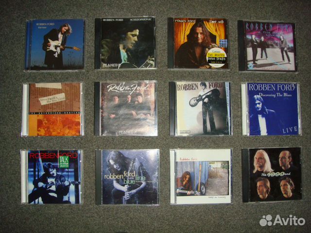 Большая коллекция Robben Ford 12 CD USA