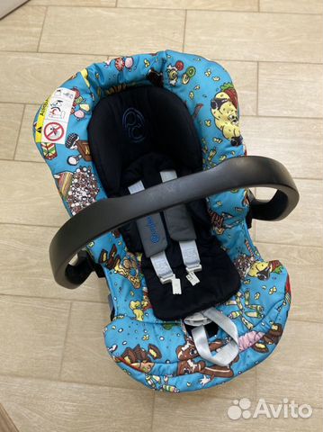 Автолюлька cybex aton 0-13 кг + база isofix