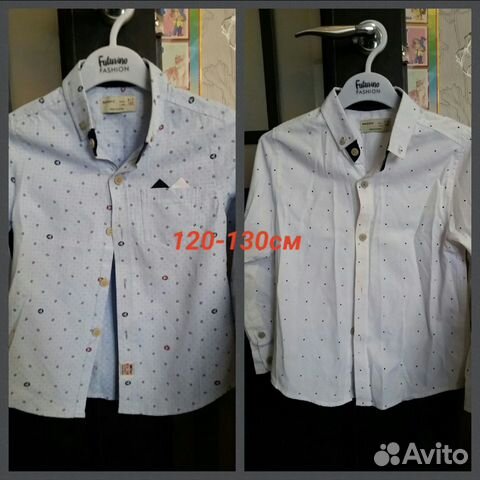 Рубашка на 4-6лет