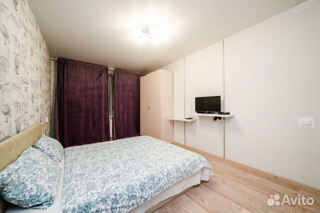 

1-к. квартира, 38 м², 2 кровати