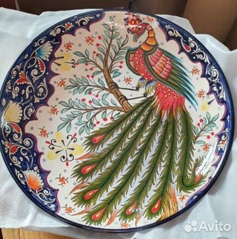 Ляган узбекский. Пахта, Риштан. Города Узбекистана