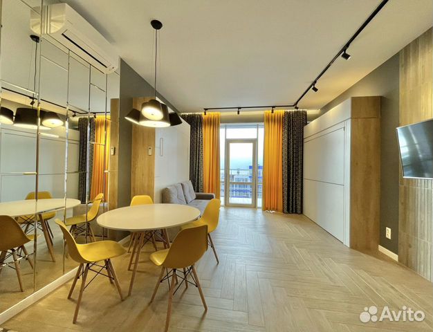 

Квартира-студия, 42 м², 3 кровати