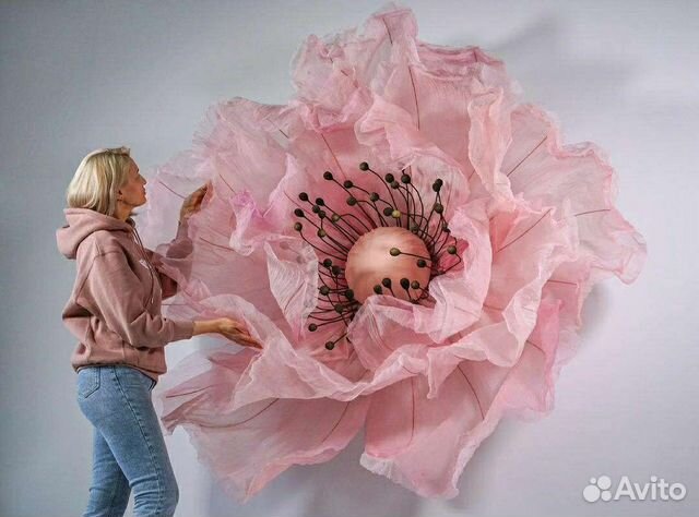 Ростовые цветы, фотозона