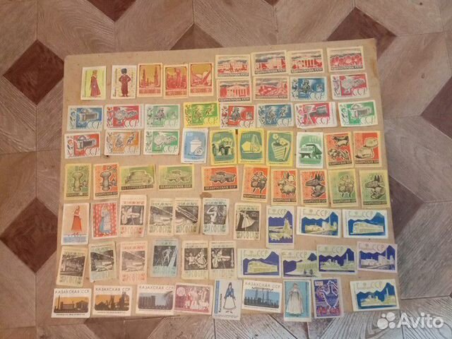 Этикетки значки альбом с марками