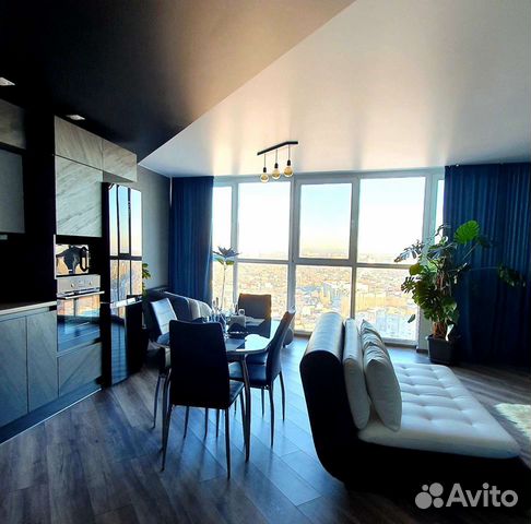 

Квартира-студия, 47 м², 2 кровати