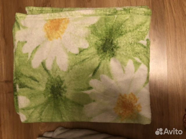 Плед бамбуковый ромашки