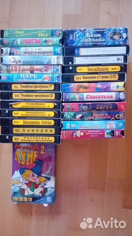 Мультфильмы на видеокассетах