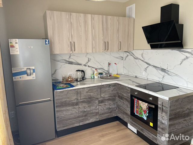 

1-к. квартира, 37 м², 2 кровати