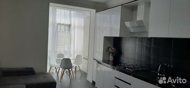 

1-к. квартира, 55 м², 2 кровати