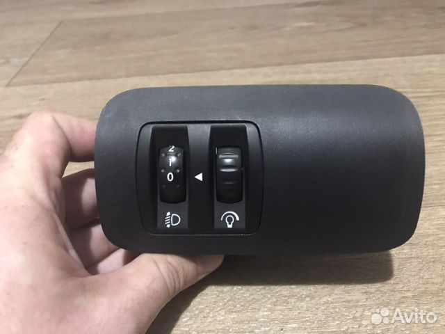 Кнопка корректора фар и освещения Renault