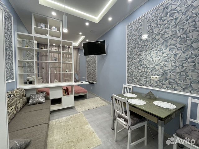 

Квартира-студия, 33 м², 2 кровати