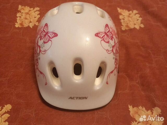 Шлем велосипедный для девочки