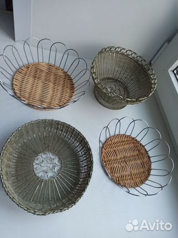 Сухарницы и фруктовница