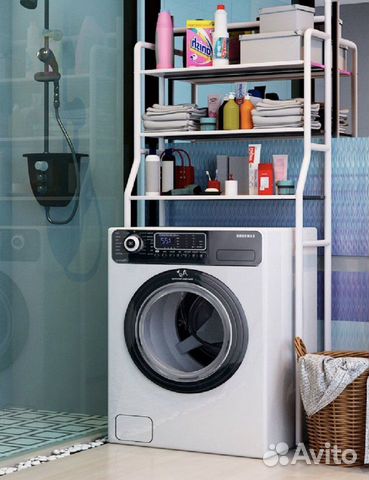 Напольная полка стеллаж для ванной новый