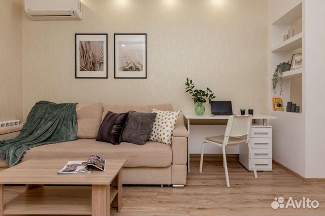 

1-к. квартира, 35 м², 3 кровати