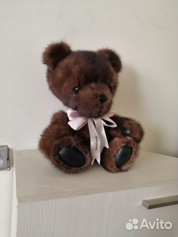 Игрушка из натурального меха норки Мишка