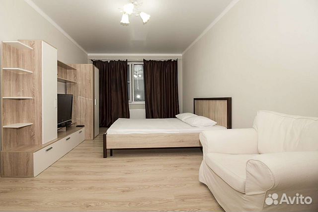 

1-к. квартира, 60 м², 2 кровати