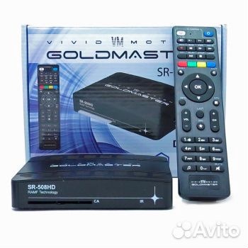 Спутниковый ресивер GoldMaster SR-508HD R.A.M.F