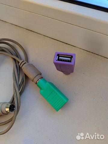 Переходник с PS/2 на USB (мышь, клавиатура)