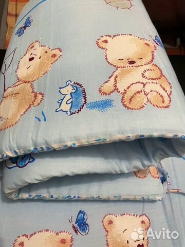 Бортики на кроватку