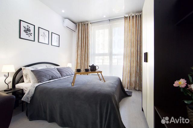 

1-к. квартира, 40 м², 2 кровати