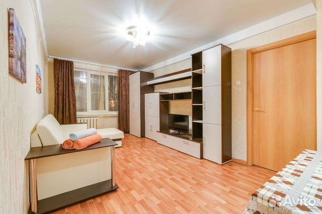 

1-к. квартира, 33 м², 2 кровати