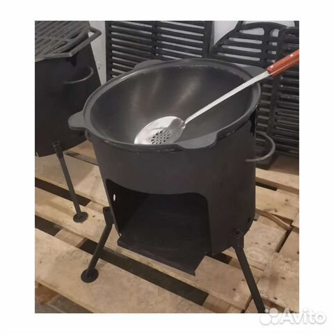 Комплект: Казан+Печь+Шумовка