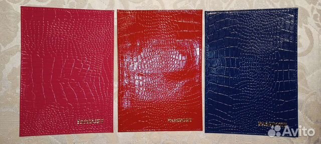 Обложка на паспорт натуральная кожа
