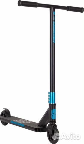 Самокат sitis Twel (2023) Black-Blue Sta981