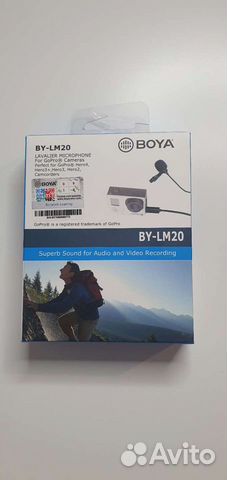 Петличный микрофон boya BY-LM20