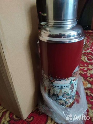 Термос 1,3л.и.2л.Времена ссср.Новый в коробке.Дост