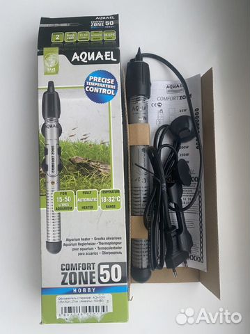 Терморегулятор aquael comfort zone hobby 50 вт